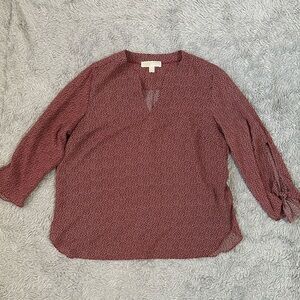Cute & Flowy Michael Kors Blouse, Size L